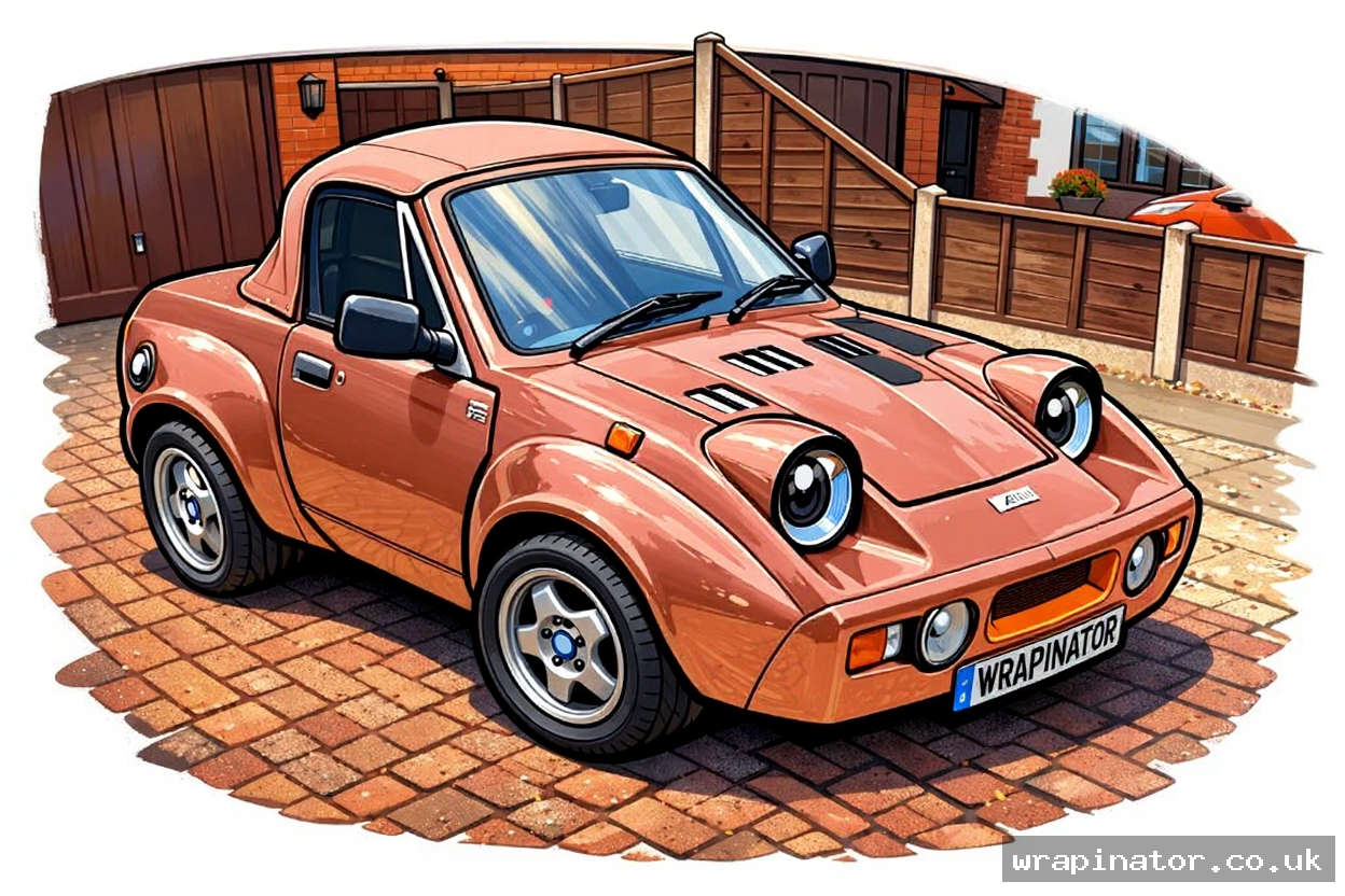 Chrome Rose Gold wrap