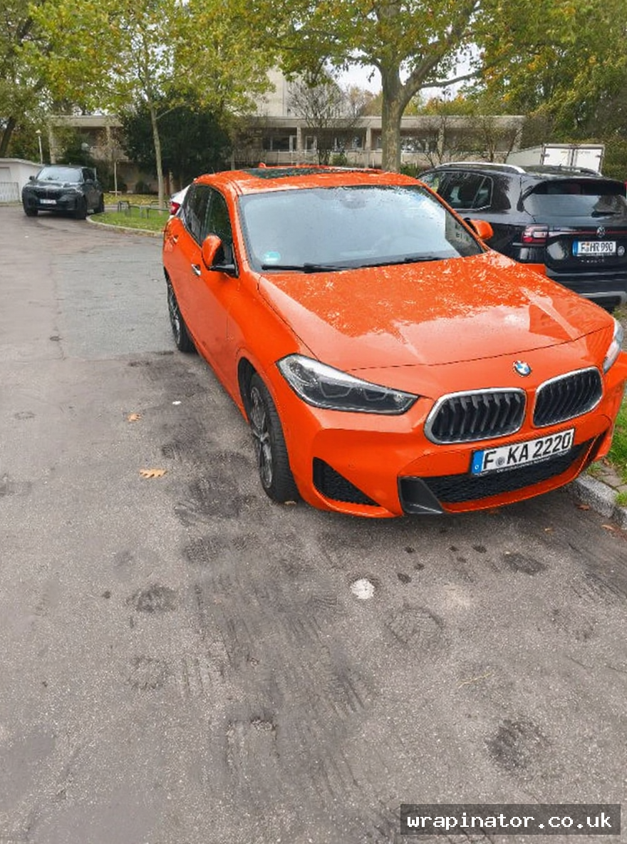 Gloss Orange wrap